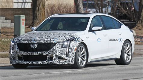 Redesigned Cadillac Ct5 V Blackwing Spotted For First