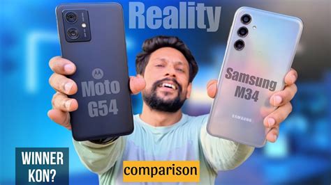 Moto G G Vs Samsung M G Detail Comparison Bgmi Test Camera