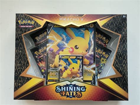 Shining Fates Pikachu V Box EN Kaufen Auf Ricardo