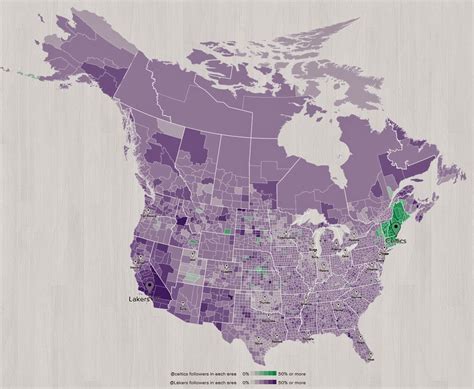 Nba Fans Map