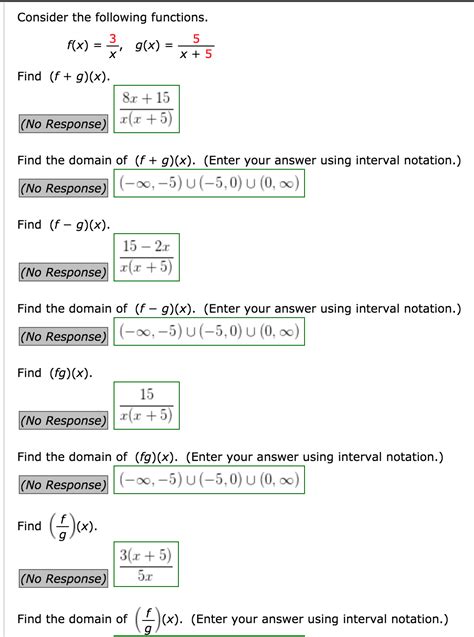 Answered Consider The Following Functions 3… Bartleby