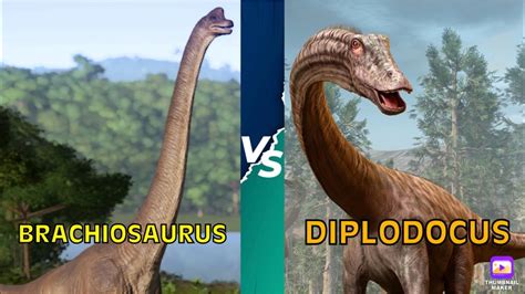 Brachiosaurus Vs Diplodocus Dinosaur Tournament Remastered S1E4