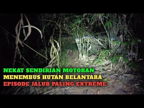 Horror Begini Sensasi Motoran Di Hutan Kematian Lindas Makam Masuk