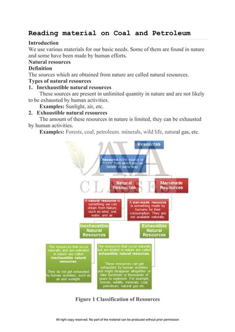 Class Science Chapter Coal And Petroleum Pdf Pdf