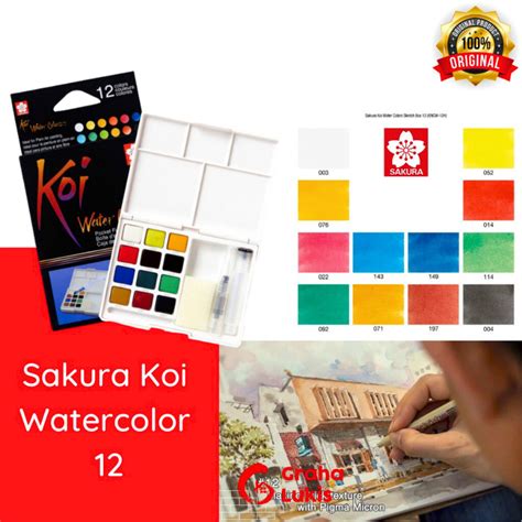 Jual Sakura Koi Watercolor Shopee Indonesia