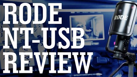 Rhode Nt Usb Mic Unboxing And Review Youtube