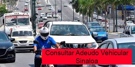 Adeudo Vehicular Sinaloa Consulta En L Nea