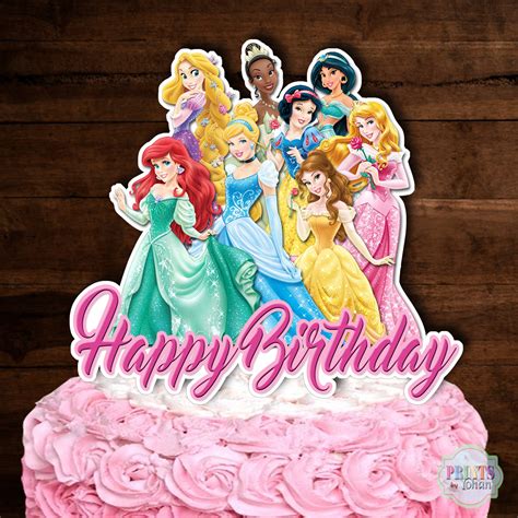 Cake Topper Disney Princess