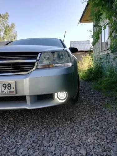 Faros Niebla Led Aro Angel Blanco Se Puede Adaptar En Dodge Avenger Sxt