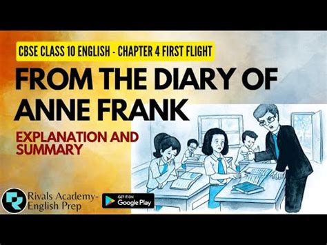 Live Class 02 From The Diary Of Anne Frank By Anne Frank Summary