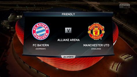 Fifa 16 Bayern Munich Vs Manchester United Full Gameplay Ps4xbox