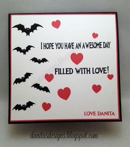 Danitas Designs Old Bat Birthday Card