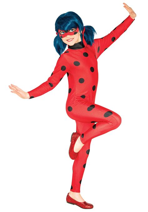 Girls Miraculous Ladybug Costume