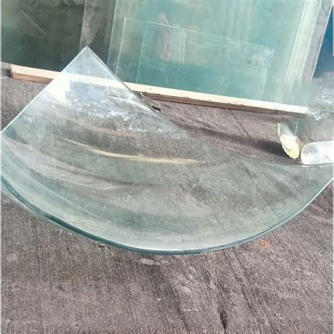 Curve Transparent Bending Toughened Glass Thickness Mm Size Mm