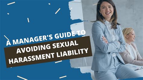 A Managers Guide To Preventing Workplace Sexual Harassment Youtube