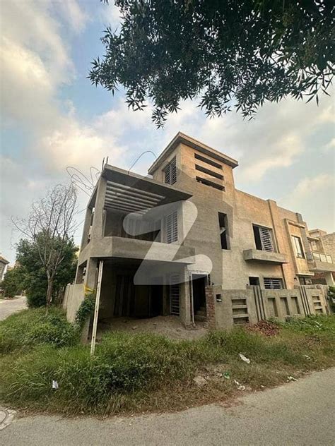 8 Marla Grey Structure House For Sale In Main 50 Ft Road And Corner