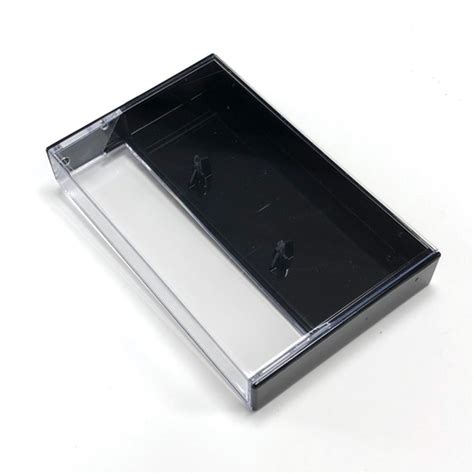 Clearblack Cassette Cases Square Corners Cassette Boxes Norelcos