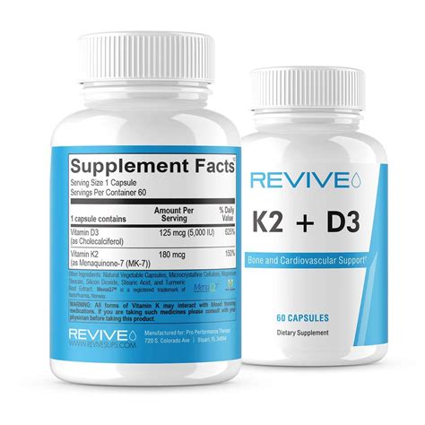 Revive Md K2 D3 Realsupps Realsupps