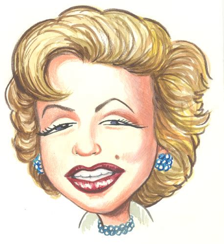 Marilyn Monroe Caricatures About Faces Entertainment