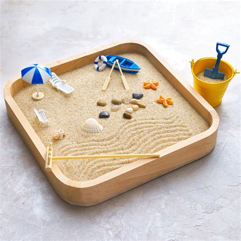 Buy Mini Zen Garden Sandbox Miniature Beach Zen Garden For Desk