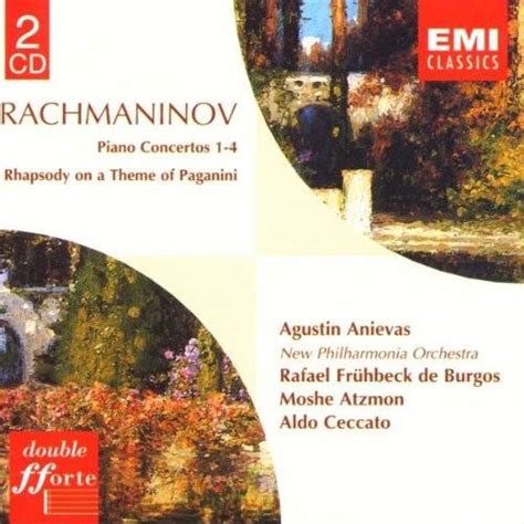 Sergei Vasilyevich Rachmaninoff Piano Concertos Rhapsody On A