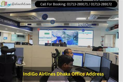 Indigo Airlines Dhaka Office Contact Address Number