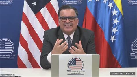 Conferencia De Prensa Con Francisco Palmieri Jefe De Misión De La Embajada De Eeuu Para