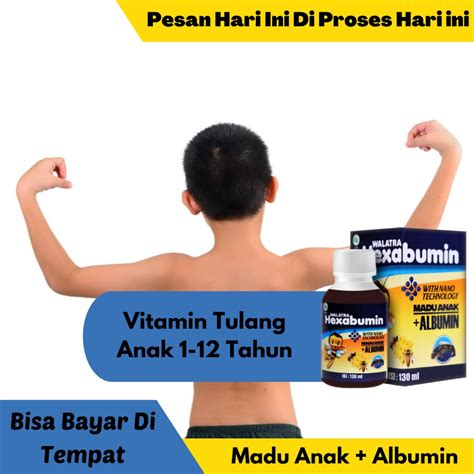 Jual Vitamin Tulang Anak 1 12 Tahun Vitamin Tulang Dan Kalsium Untuk