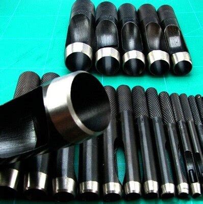 Leather Craft Hole Punch Tools DIY leather punch Round Pouches Germany imported steel 1mm 25mm ...