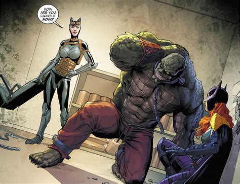 Batgirl And Catwoman Vs Killer Croc Injustice Gods Among Us