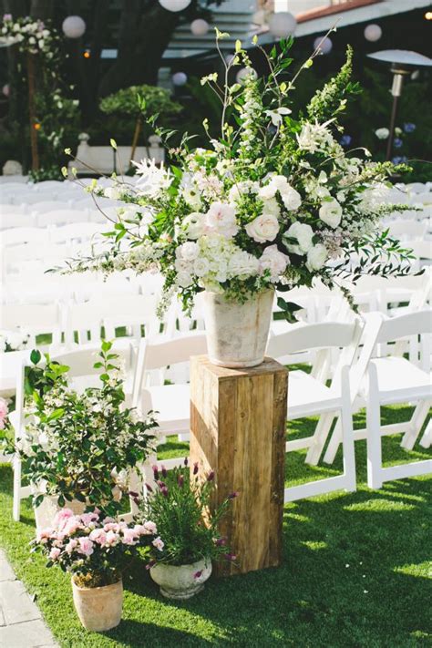 Glam Garden Party Wedding In Santa Monica Garden Theme Wedding