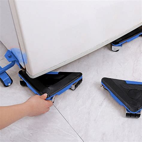 Fridge Freezer Lifter Refrigerator Chiller Roller Wheels Lifting Mover