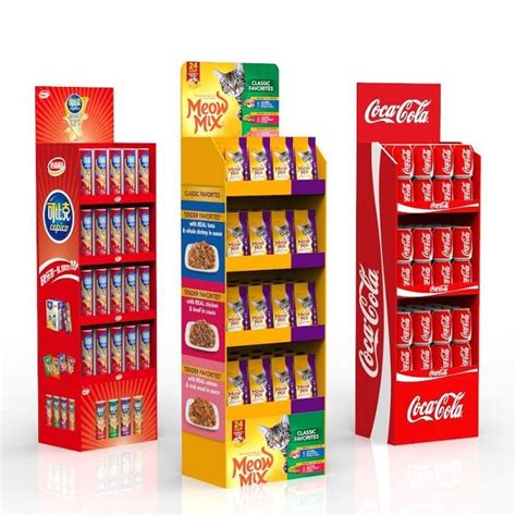 China Customized Snack Cardboard Floor Display Rack Suppliers And