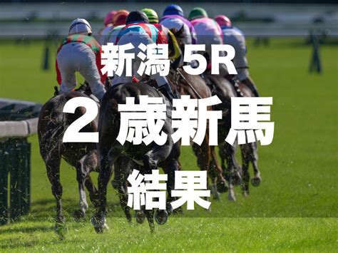 【新潟5r・2歳新馬】ヴィンセンシオが断然の1番人気に応える 祖母は名牝シーザリオ ｜競馬ニュース｜競馬予想のウマニティ