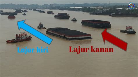 Kenapa Kapal Berlayar Di Alur Sungai Terlihat Tidak Ter Atur Seperti