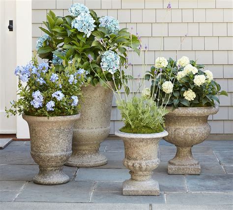 Chateau Traditional Urn Outdoor Planters Pottery Barn