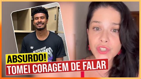 Samara Felippo REBATE nota de repúdio do ex Leandrinho YouTube