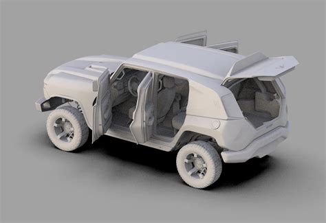 Rezvani Tank 2020 HQ Interior - 3D Model by davidson