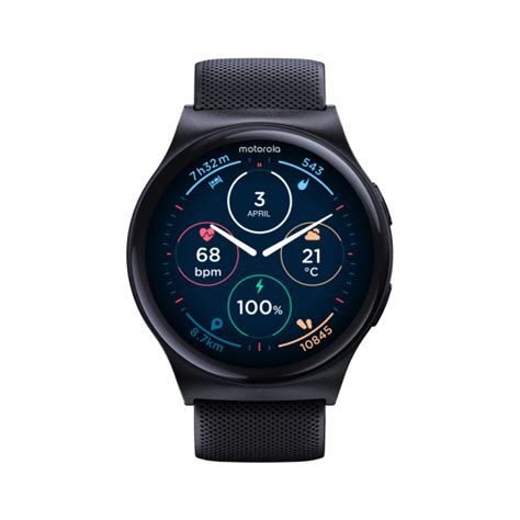 Moto Watch 120 Smartwatch De Motorola Con Pantalla Brillante Y Precio