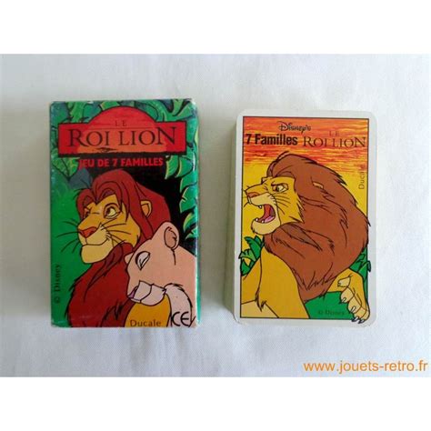 Jeu De Familles Le Roi Lion Ducale Jouets R Tro Jeux De