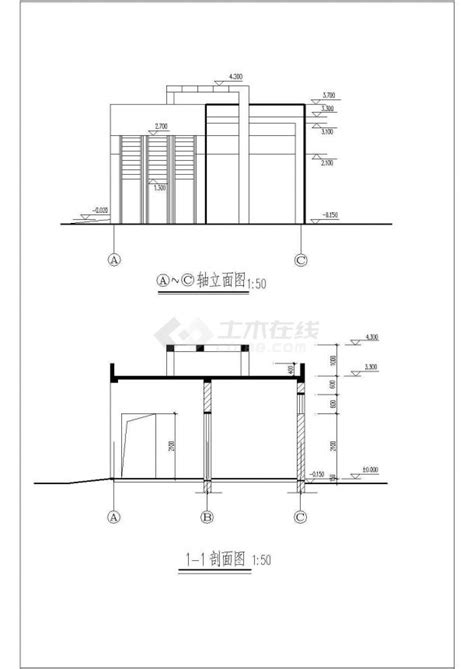 某长1224米 宽624米 1层砖混结构景观公厕设计cad全套建施图【含设计说明】土木在线