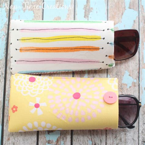 Tutorial Easy Sunglasses Case Sewing