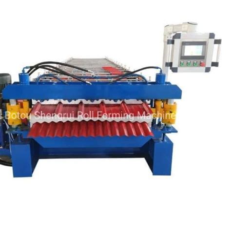 Double Layer Roof Panel Roller Machine Tile Pressing Forming Machine