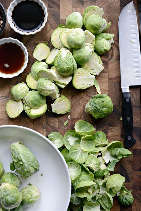 Maple Balsamic Brussels Sprouts With Cranberries And Hazelnuts Simply