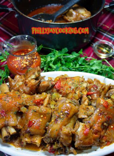 Soul Food Pigs Feet Recipe Philly Jay Cooking