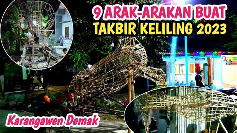 Banyak Bangetreview Arak Arakan Buat Memeriahkan Takbir Keliling