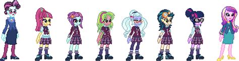 Equestria Girls - Crystal Prep characters by Botchan-MLP on DeviantArt