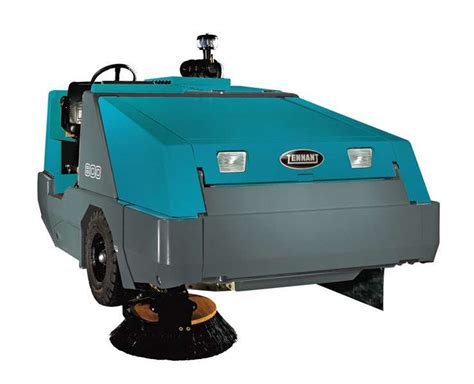 Tennant 800 Large Industrial Ride on Sweeper | PowerVac Cleaning Equipment & Service