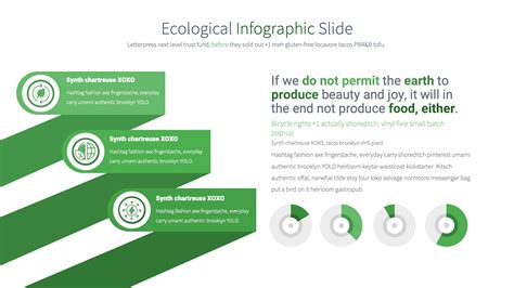 Ecological Keynote Infographics Slides Presentation Templates