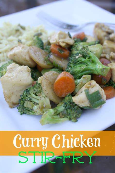 Saras Home Life Curry Chicken Stir Fry